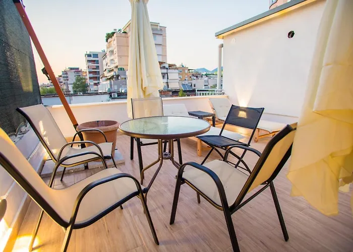 Blloku 4br Duplex W Bbq Terrace - Appartement Tirana